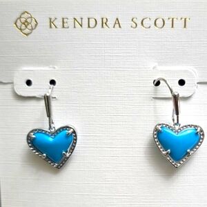 Kendra Scotti Heart Drop Earrings